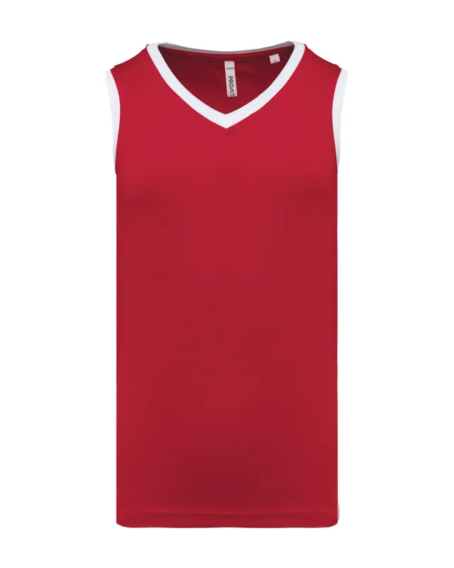 Camiseta de baloncesto sin marcar