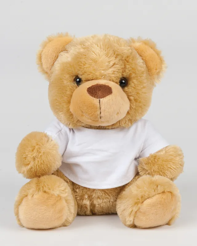 Osito de peluche con camiseta sin marcar