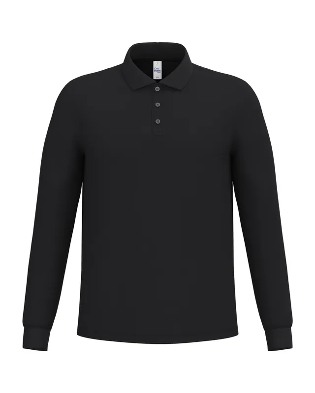 Polo de manga larga sin marcar