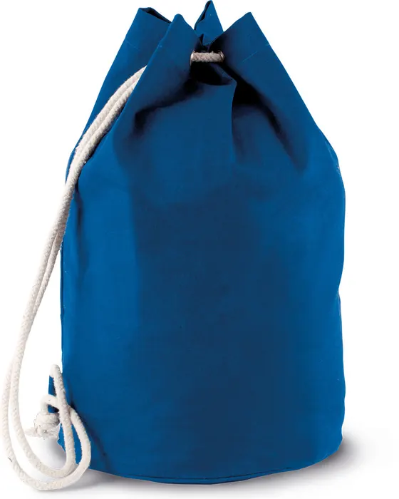 Petate de algodón azul